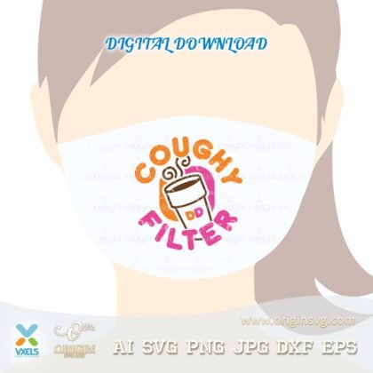 dunkin face mask