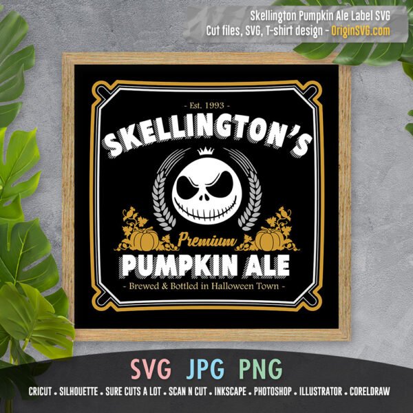 skellington pumpkin ale
