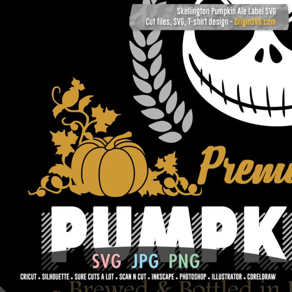 skellington pumpkin ale
