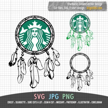 Starbucks Dreamcatcher Design Hand Drawn Starbucks Cup