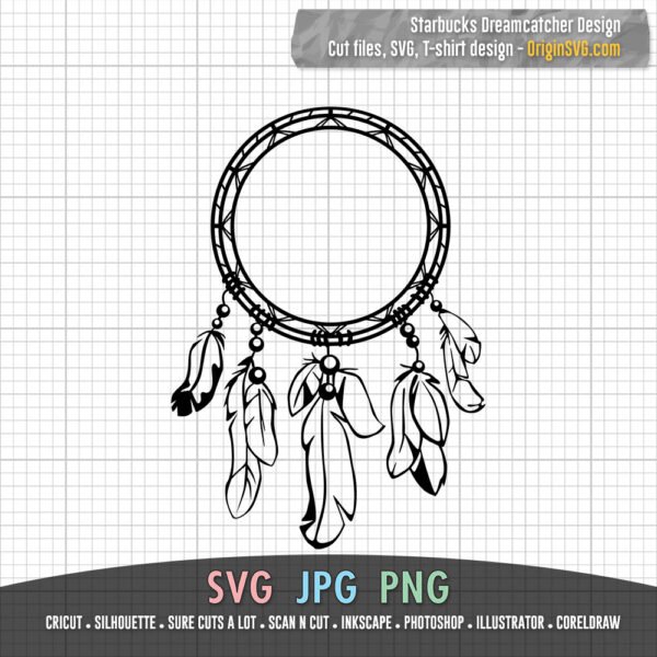 Starbucks Dreamcatcher Design Hand Drawn Starbucks Cup