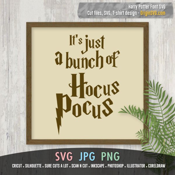 harry potter font
