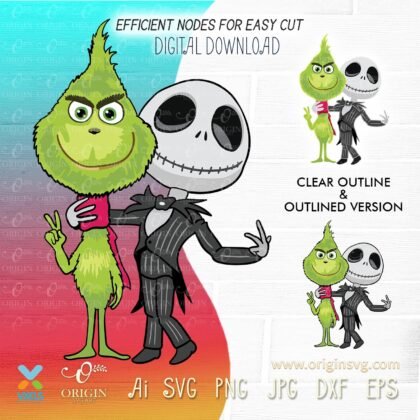 Jack skellington and grinch