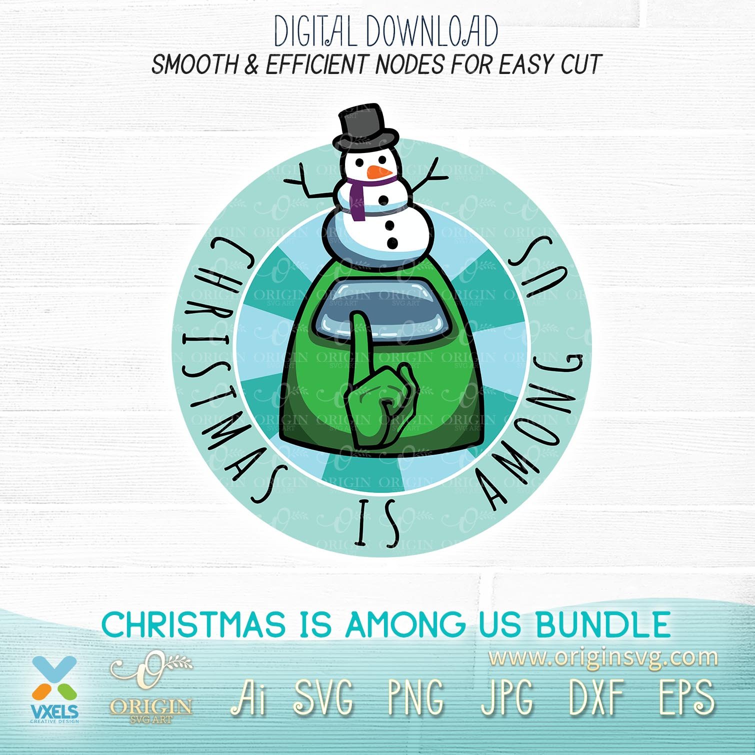 Download Christmas is Among Us SVG Bundle Set 1 for Cricut Design Space