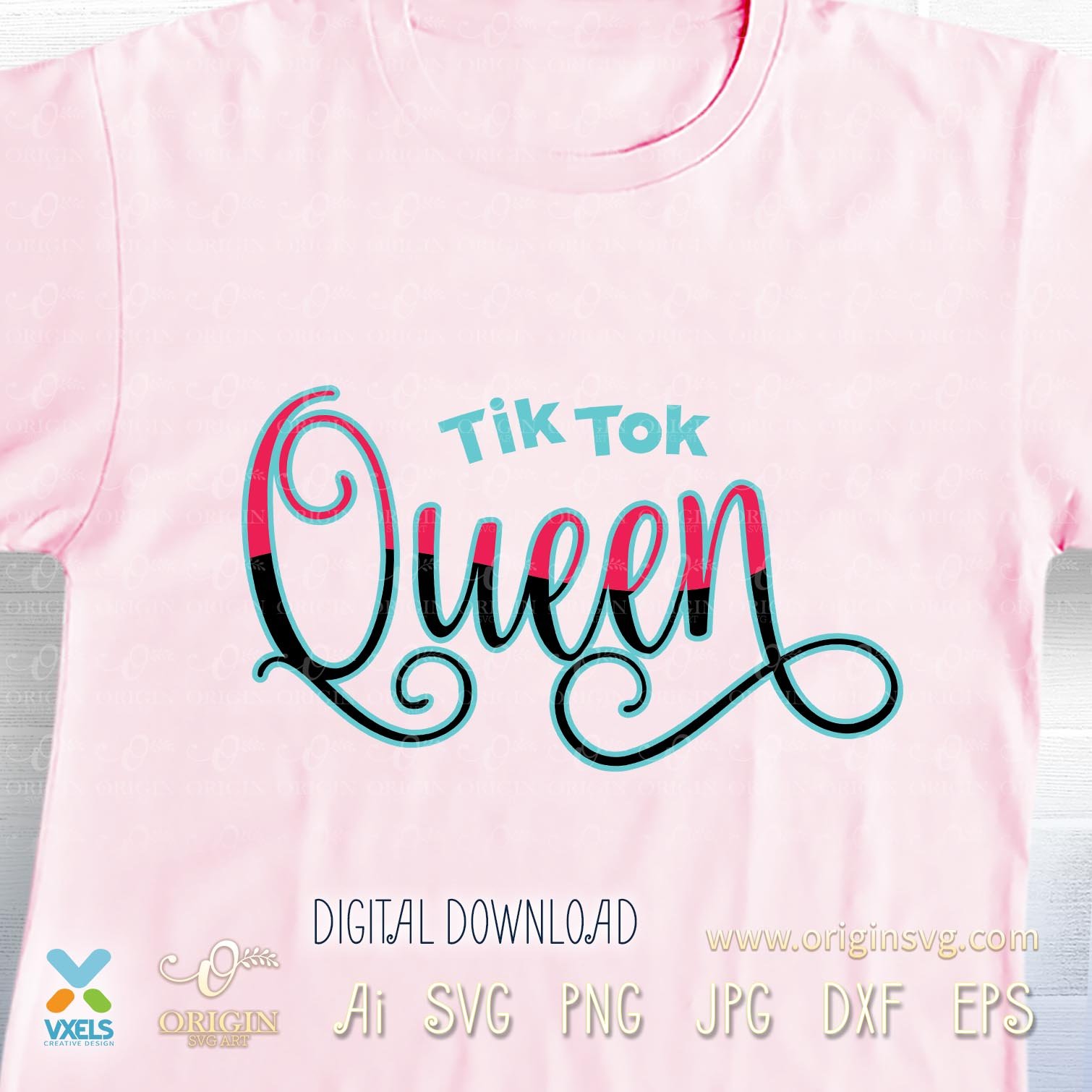 Download Tiktok Birthday Queen Svg - SVG Layered