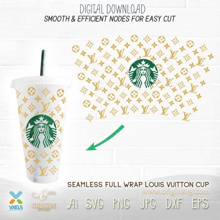 Free Free 110 Louis Vuitton Cup Wrap Svg SVG PNG EPS DXF File