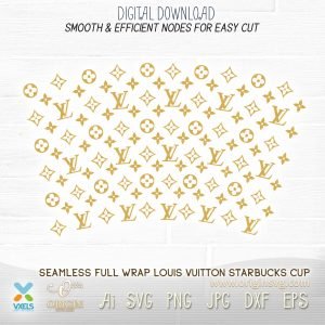 Free Free 168 Louis Vuitton Starbucks Cup Svg SVG PNG EPS DXF File