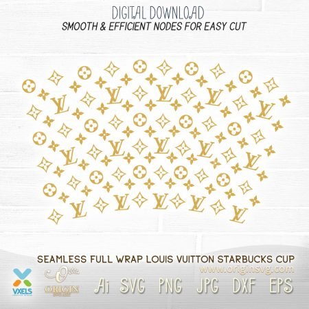 Free Free 307 Louis Vuitton Starbucks Cup Wrap Svg SVG PNG EPS DXF File