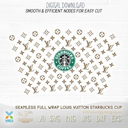 Free Free 168 Louis Vuitton Starbucks Cup Svg SVG PNG EPS DXF File