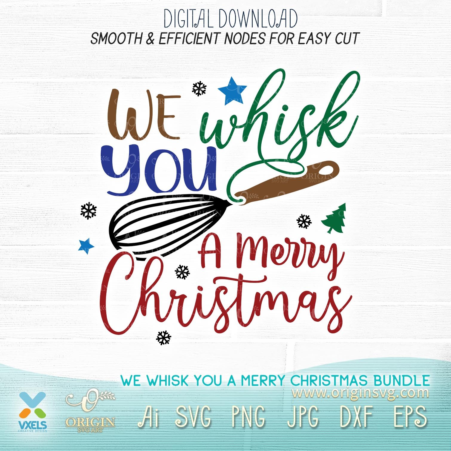 Download We Whisk You a Merry Christmas svg png cricut and ...