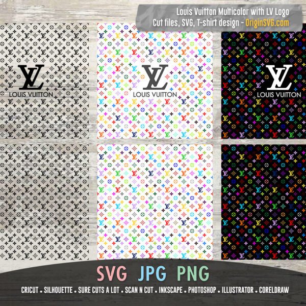 louis vuitton pattern svg