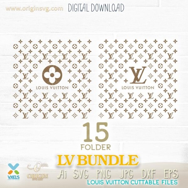 seamless louis vuitton pattern