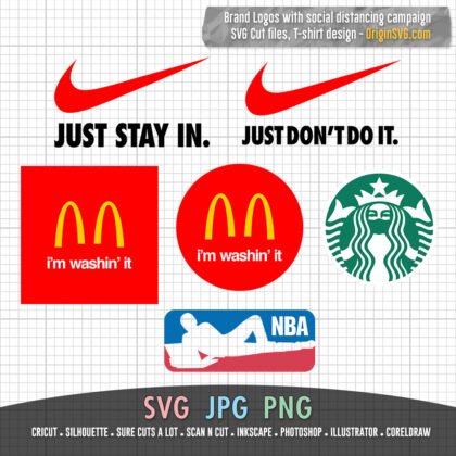Brand Logo Social Distancing Campaign