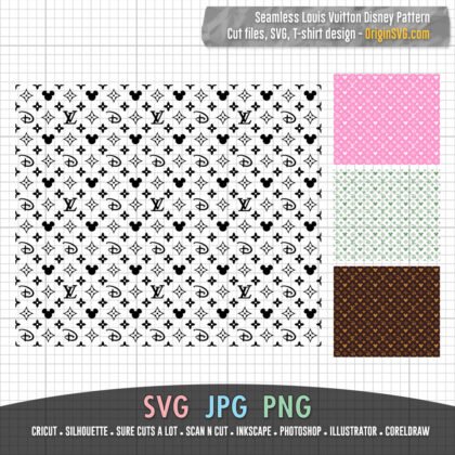 Disney LV pattern