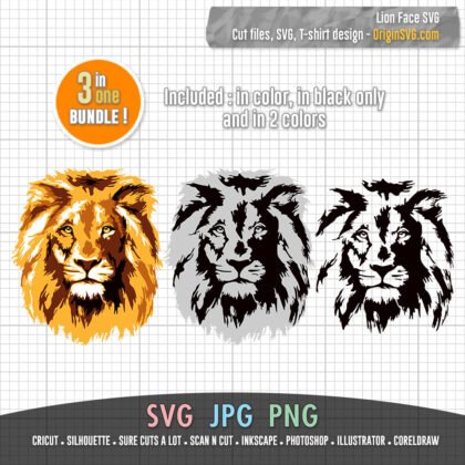 lion face