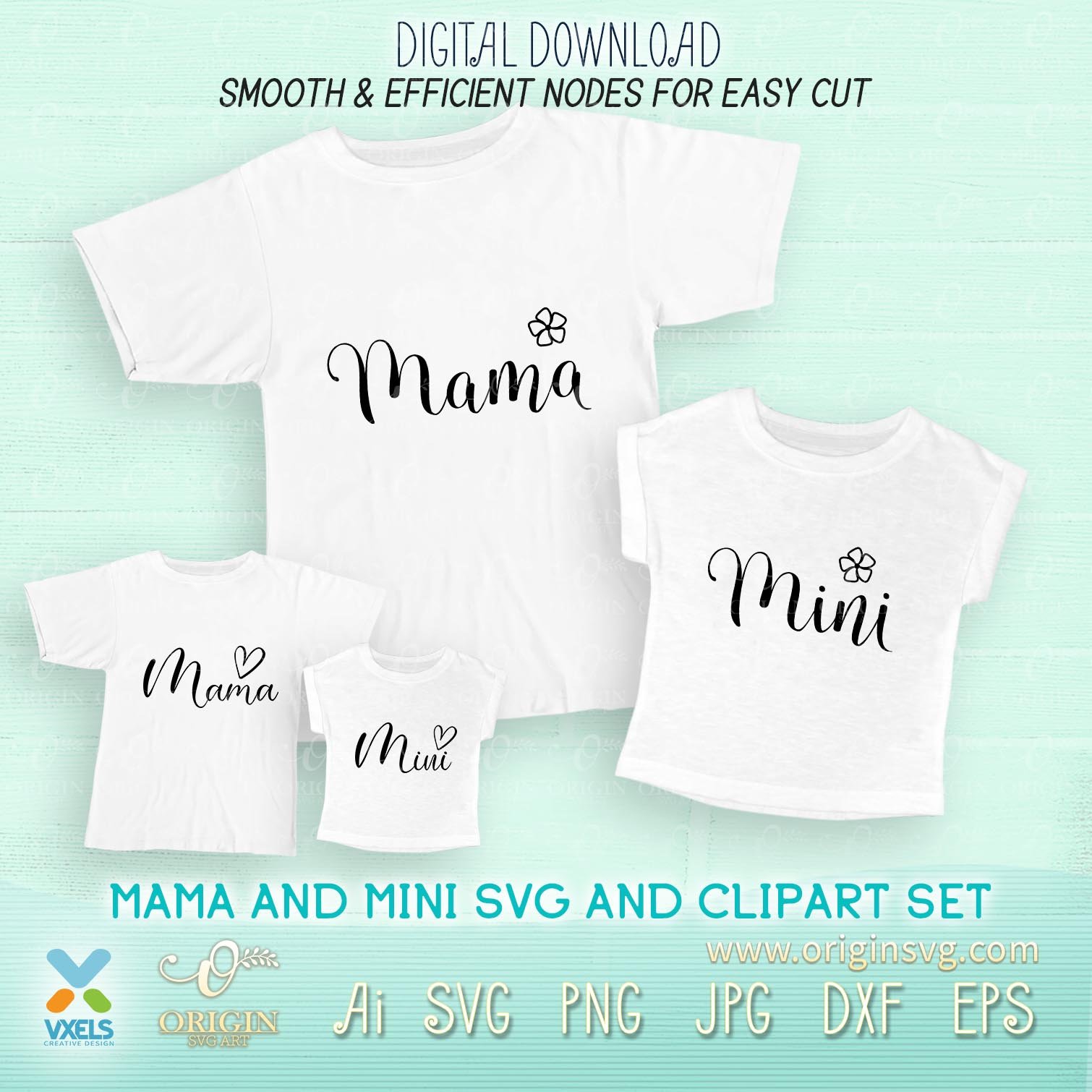 Mama Bear SVG - Mama Bear clip art - Mom life SVG - Mama Bear cut file -  Mom shirt print - Mom Quote - commercial use - Dxf - Png - Eps