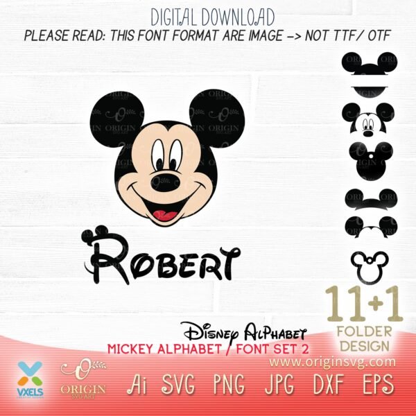 mickey mouse font