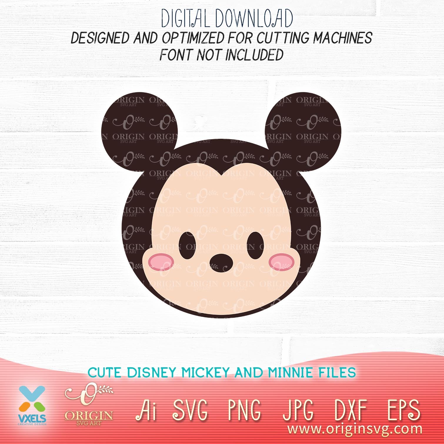 Download Cute Mickey Svg And Minnie Mouse Disney Vector Images Editable Clip Art
