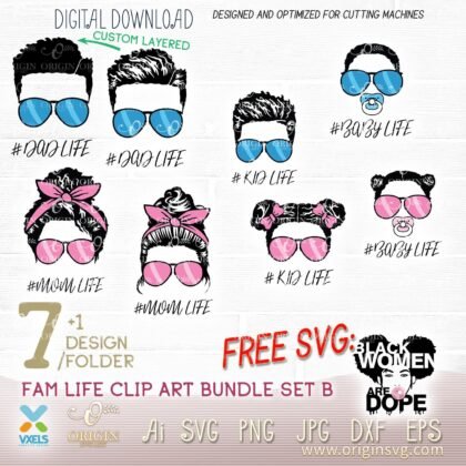mom life svg