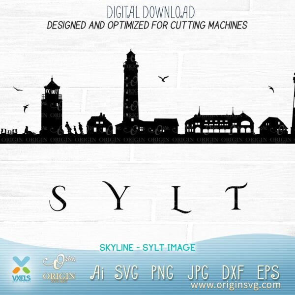 town skyline svg