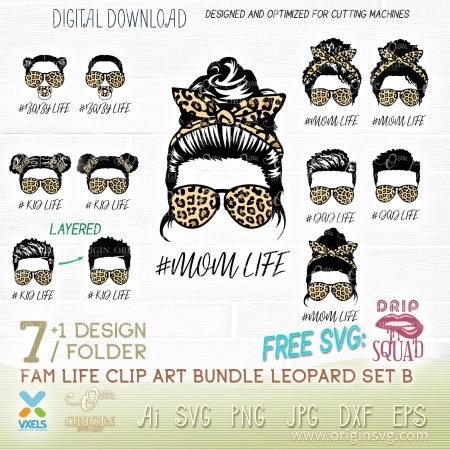 Free Free Mom Life Leopard Svg 439 SVG PNG EPS DXF File