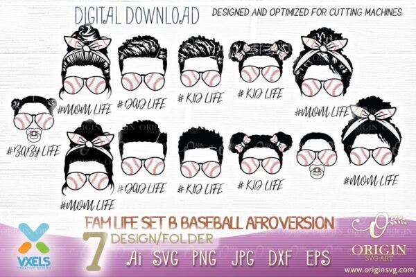 afro baseball fam
