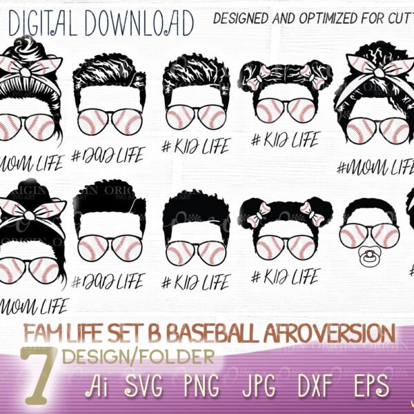 afro baseball fam