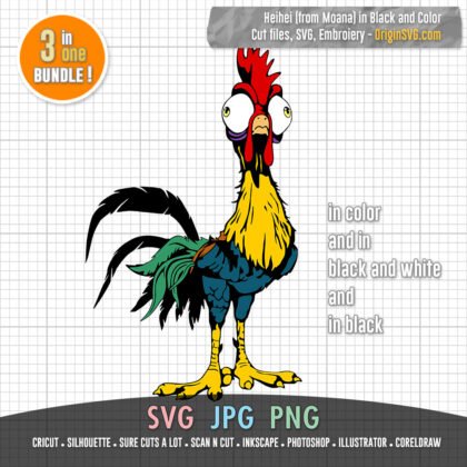 Heihei Rooster Disney Moana