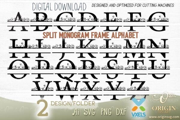 alphabet name svg