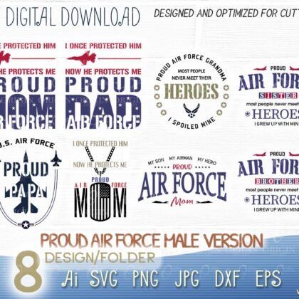proud air force svg
