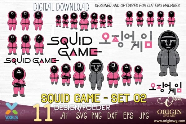 squid game cricut