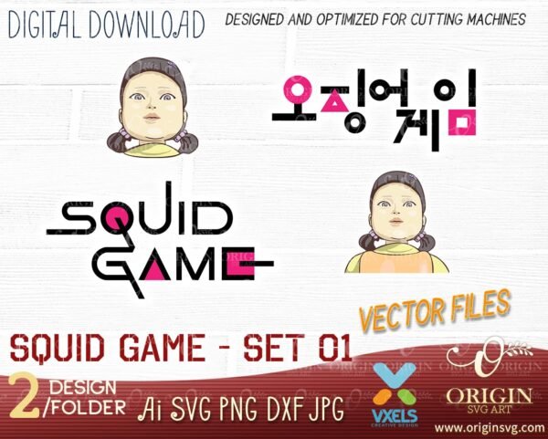 squid game vector file