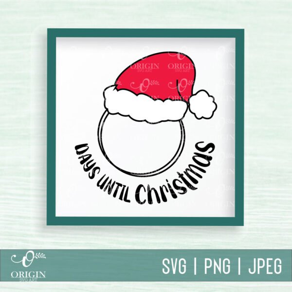 Days Until Christmas SVG