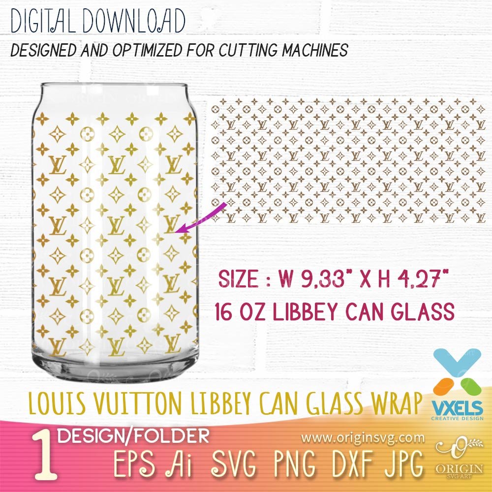 embellishments-craft-supplies-tools-seamless-16-oz-libbey-glass-seamless-wrap-svg-libbey-beer