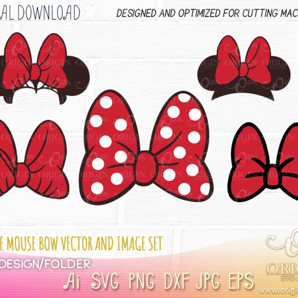 minnie bow clip art