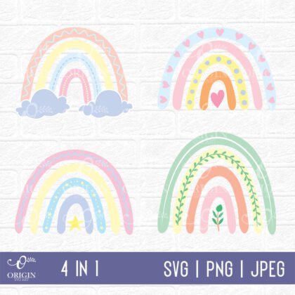 Boho Rainbow Decor