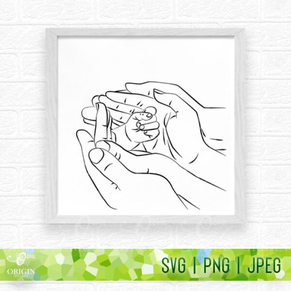 Family Hands SVG