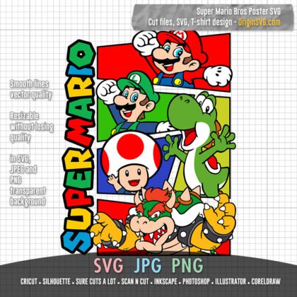 Super Mario Bros Poster