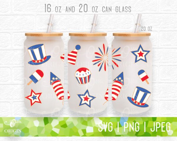 Independence libbey can glass 20 oz