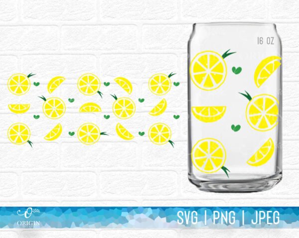 Lemonade glass can
