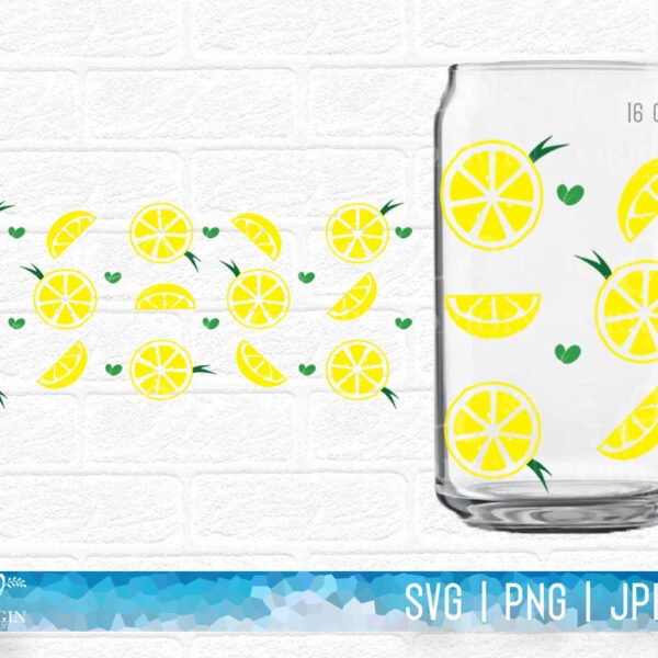 Lemonade glass can