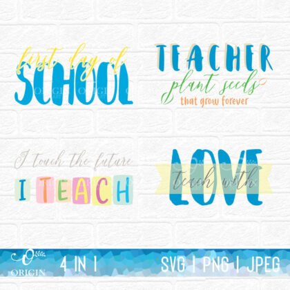 Teacher School SVG