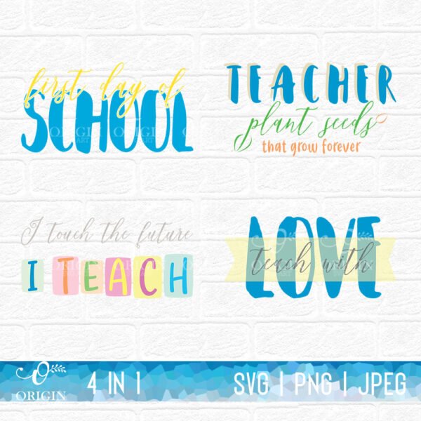 Teacher School SVG