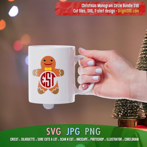 Christmas-circle-monogram-pack