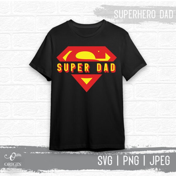 Super Dad SVG