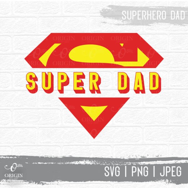 Super Dad SVG