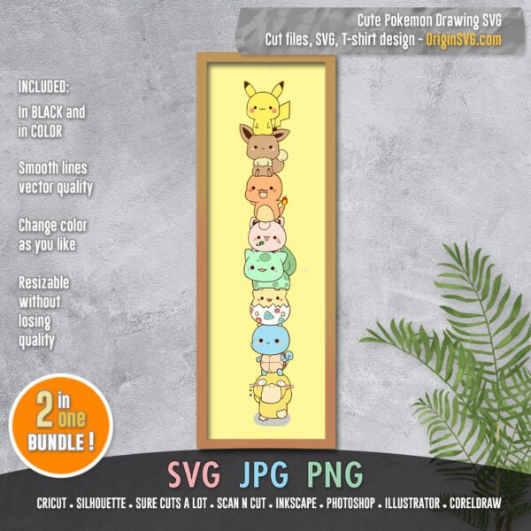 pokemon pikachu bulbasaur togepi squirtle psyduck charmander jugglypuff