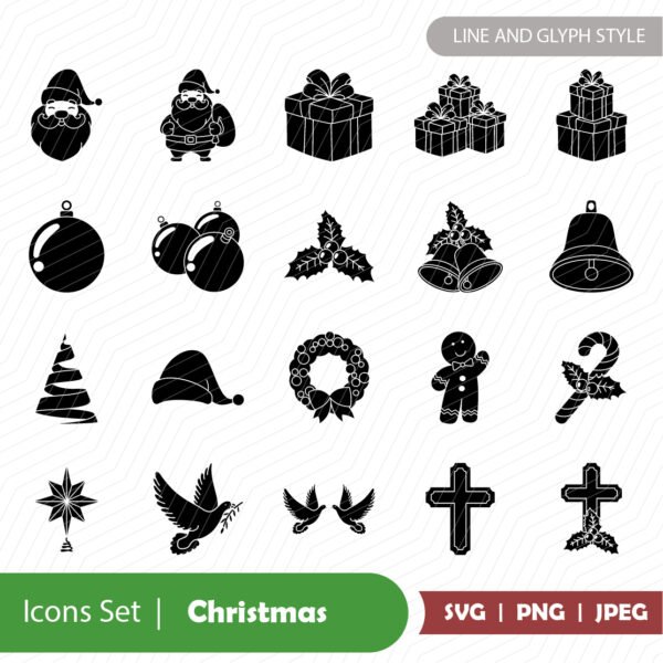 Christmas Icons Set
