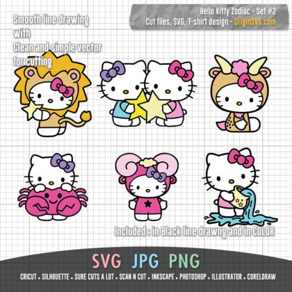 Hello Kitty Zodiac Set 2