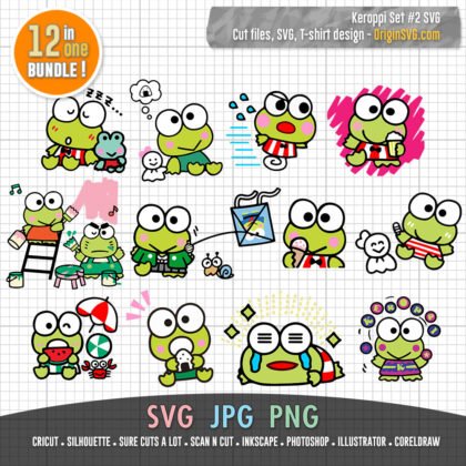 keroppi sticker 2